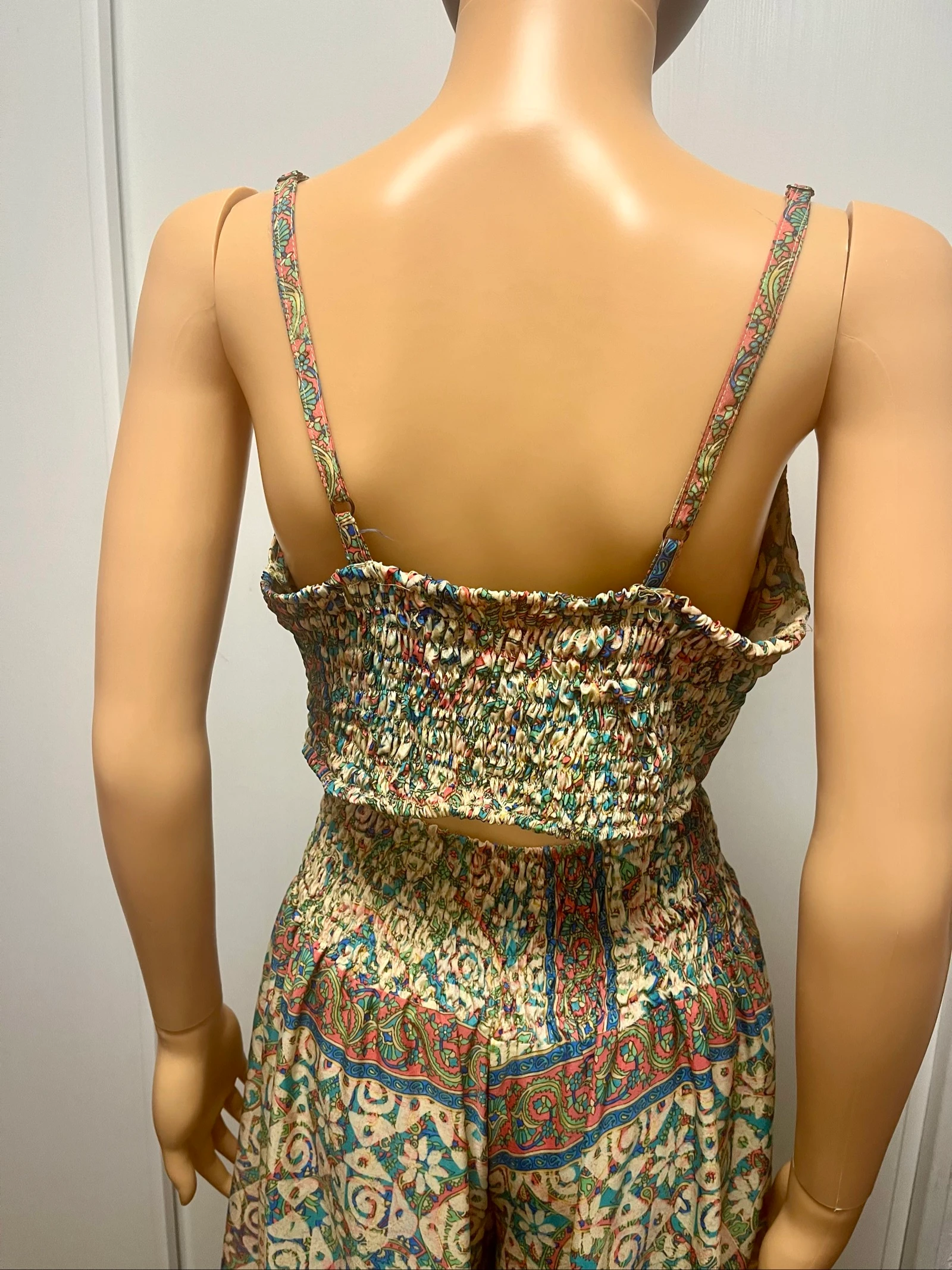 Conjunto de blusa y pantalón de seda – photo 8